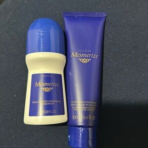 Avon MESMERIZE aftershave and anti-perspirant deodorant NEW